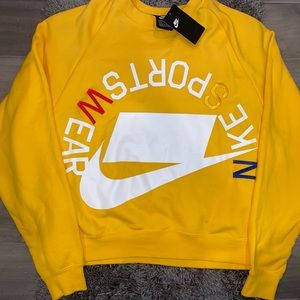 Nike Sportswear Golden Yellow Crewneck